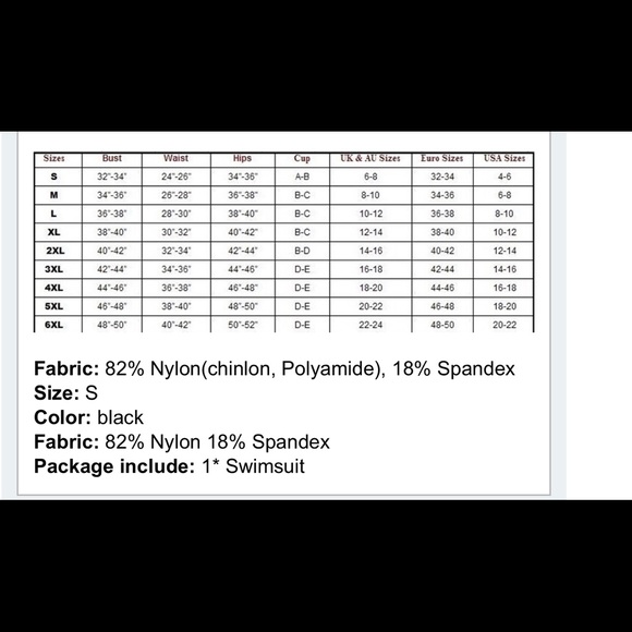 5 🌟 Sale 🌟 💎 Black Scalloped Monokini Bikini 💕 - Picture 5 of 6